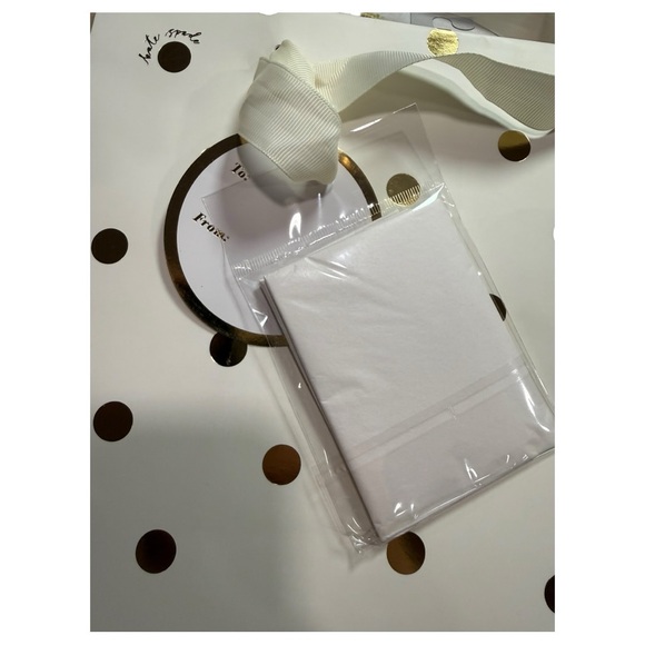 Kate Spade New York Gift Bag Bundle Polka Dot & Stripe Sets w/ Tissue & Tags NWT - Picture 7 of 8